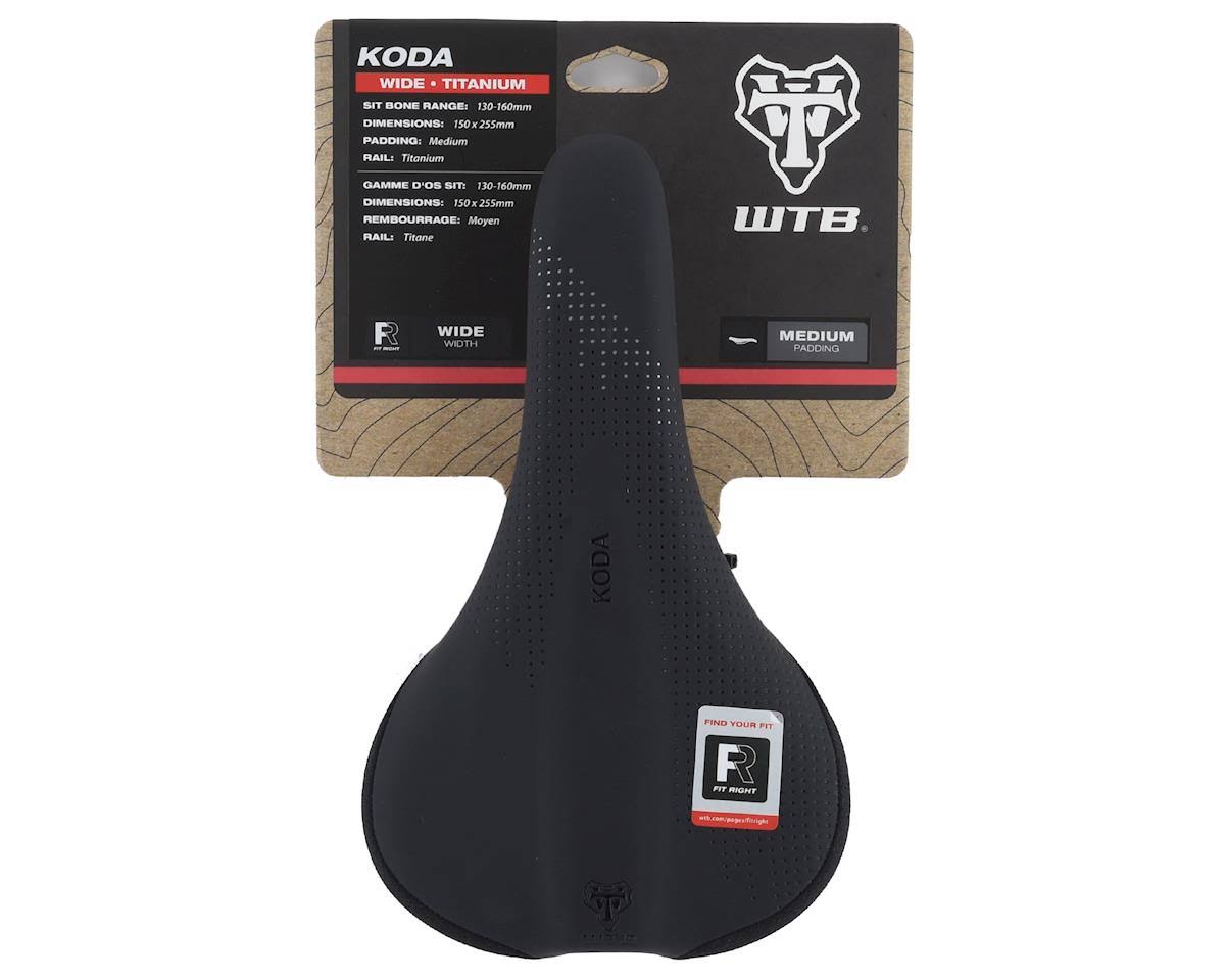 Black Titanium Saddle M6632