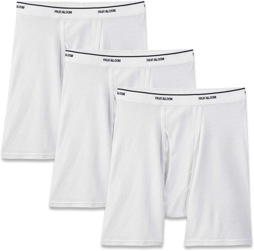 White Boxer Briefs 3-Pack Q150163