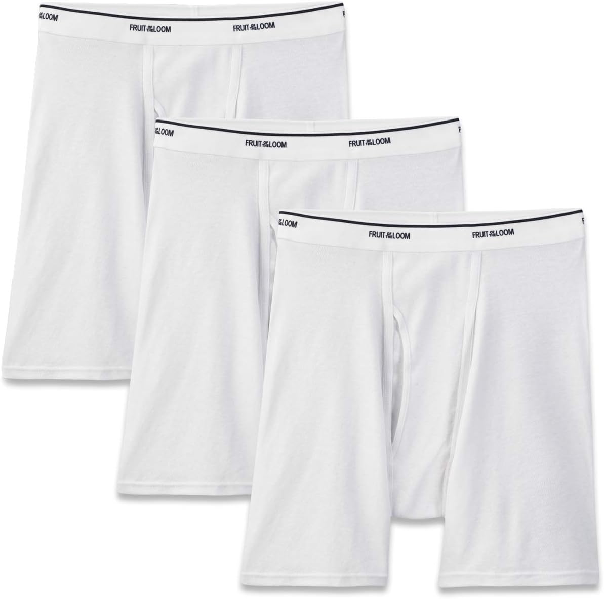 White Boxer Briefs 3-Pack Q150163