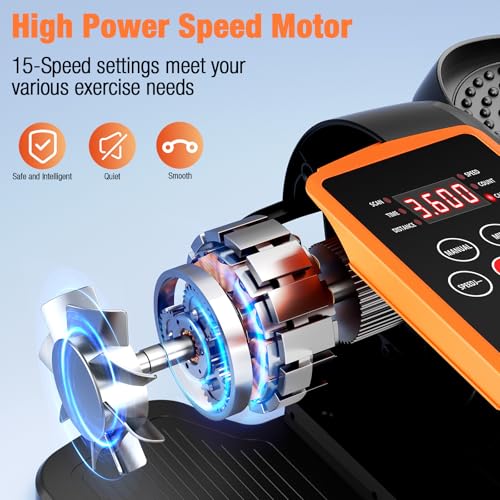 Ellipse Leg Exerciser with Remote, 15 Adjustable Speed T4986