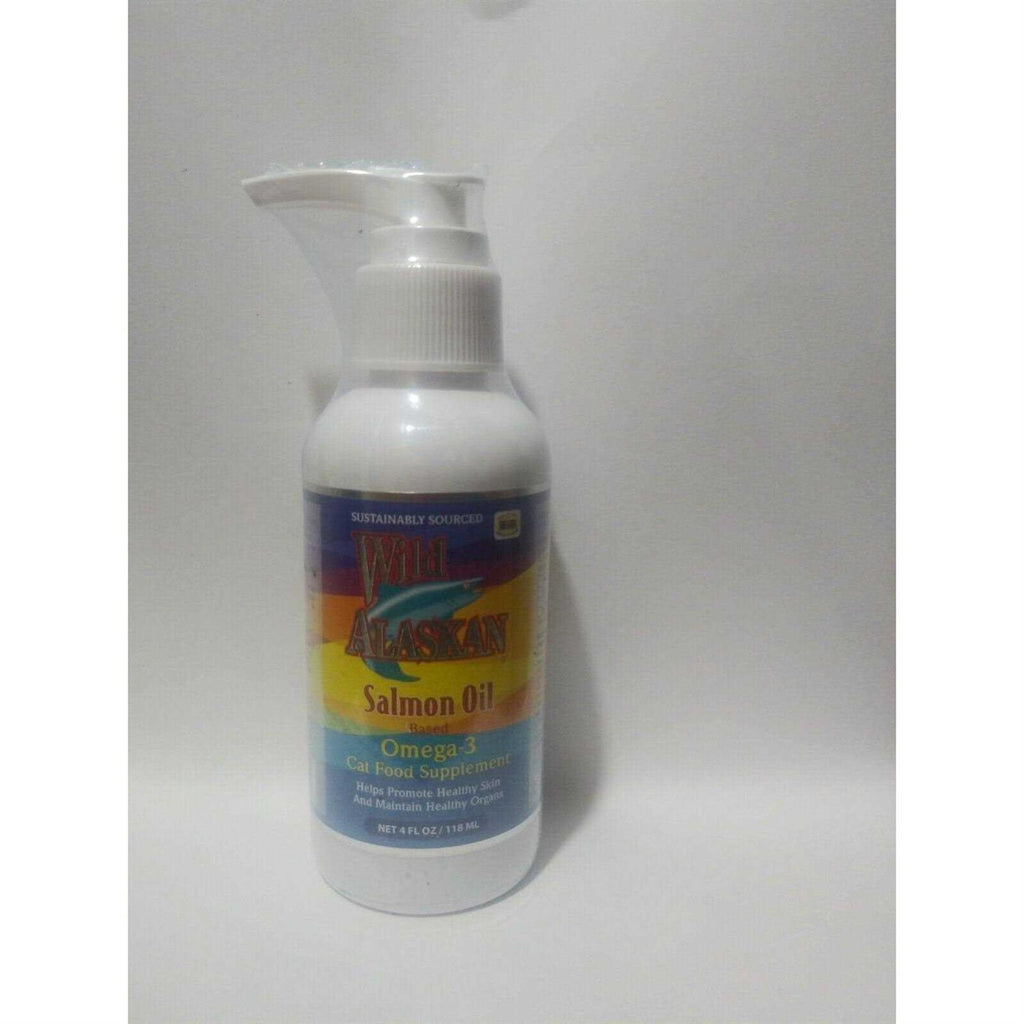 Wild Alaskan Salmon Oil Omega 3 Cat Food Supplement N964407
