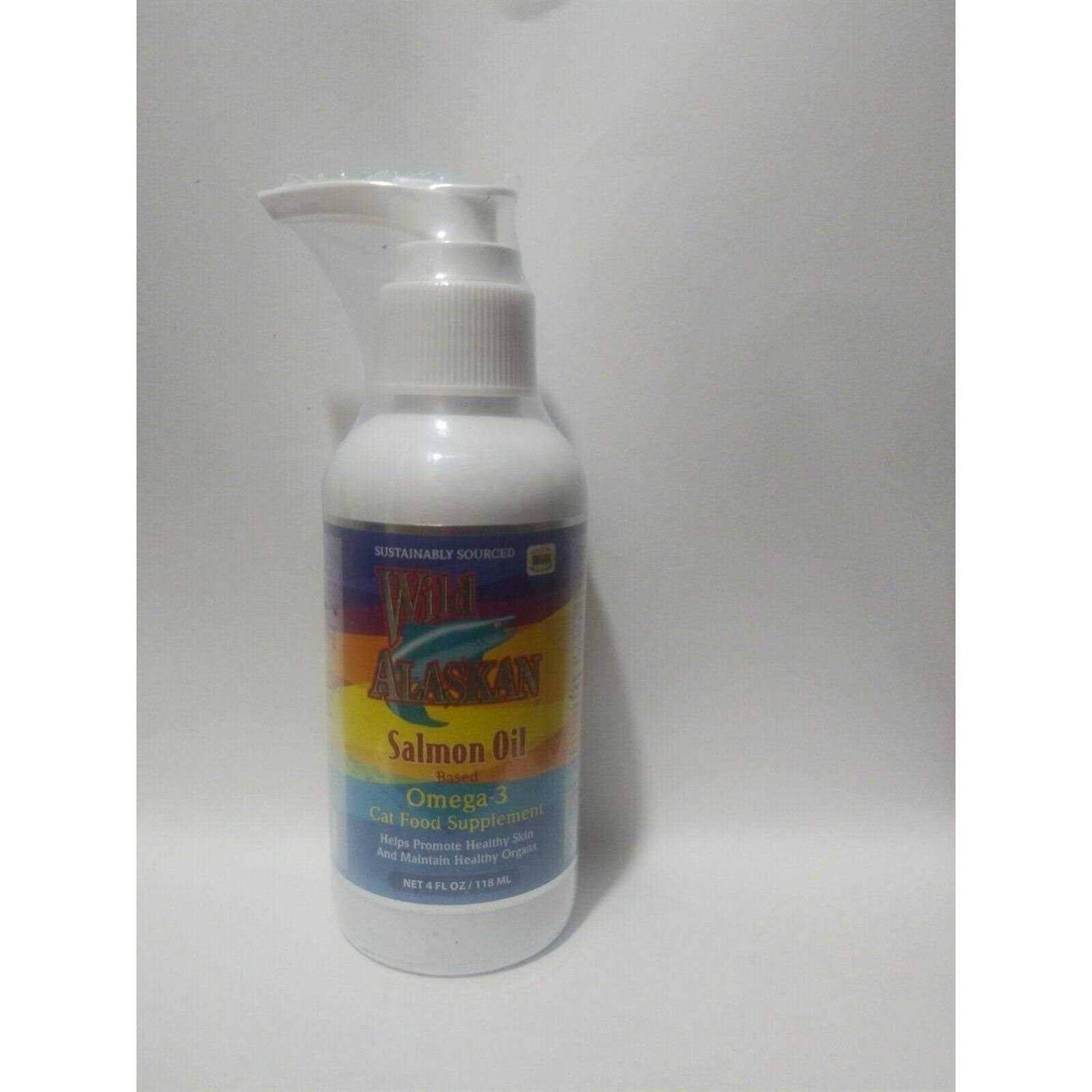 Wild Alaskan Salmon Oil Omega 3 Cat Food Supplement N964407