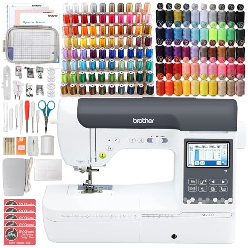 5" x 7" Combo Embroidery & Sewing Machine J281390