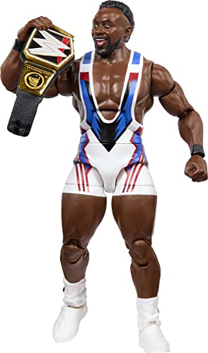 WWE Elite Collection Action Figure & Accessories, 6-inch Collectible with 25 Articulation Points & Swappable Hands L989