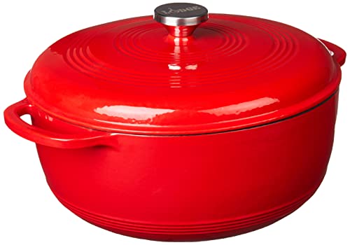 7.5 Quart Enameled Cast Iron Dutch Oven with Lid S550