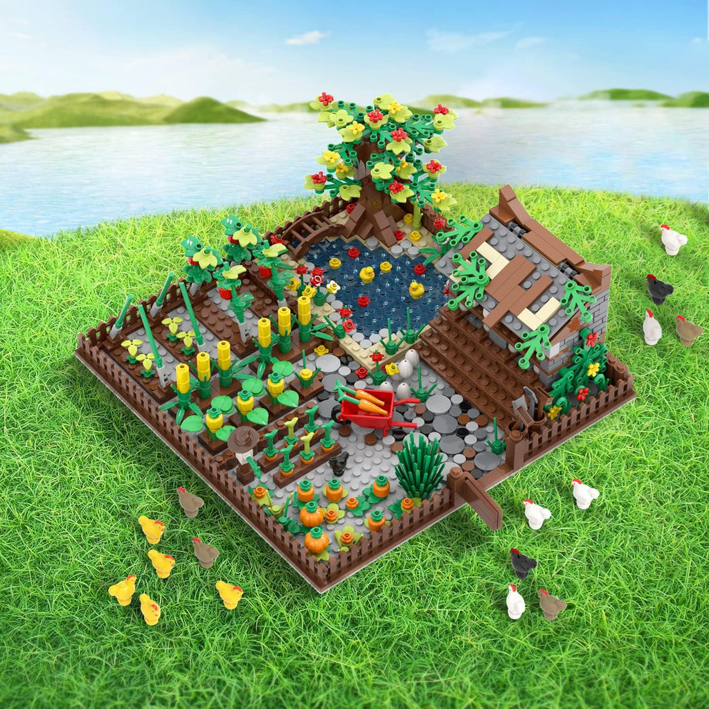 Farm Animal Building Block Toy Set 858pcs M23067