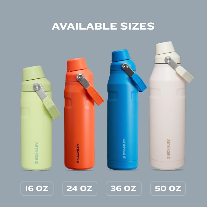 Insulated Stainless Steel Water Bottle with Angled Spout Lid O7037