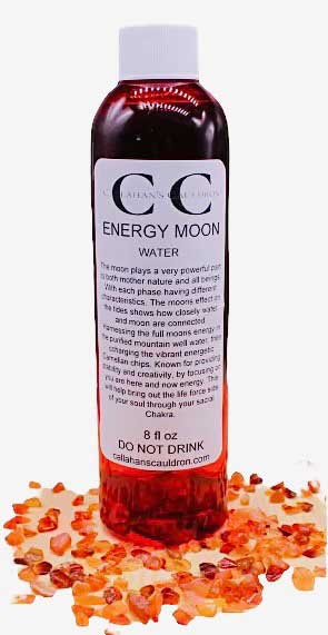 8oz Energy moon water K9858