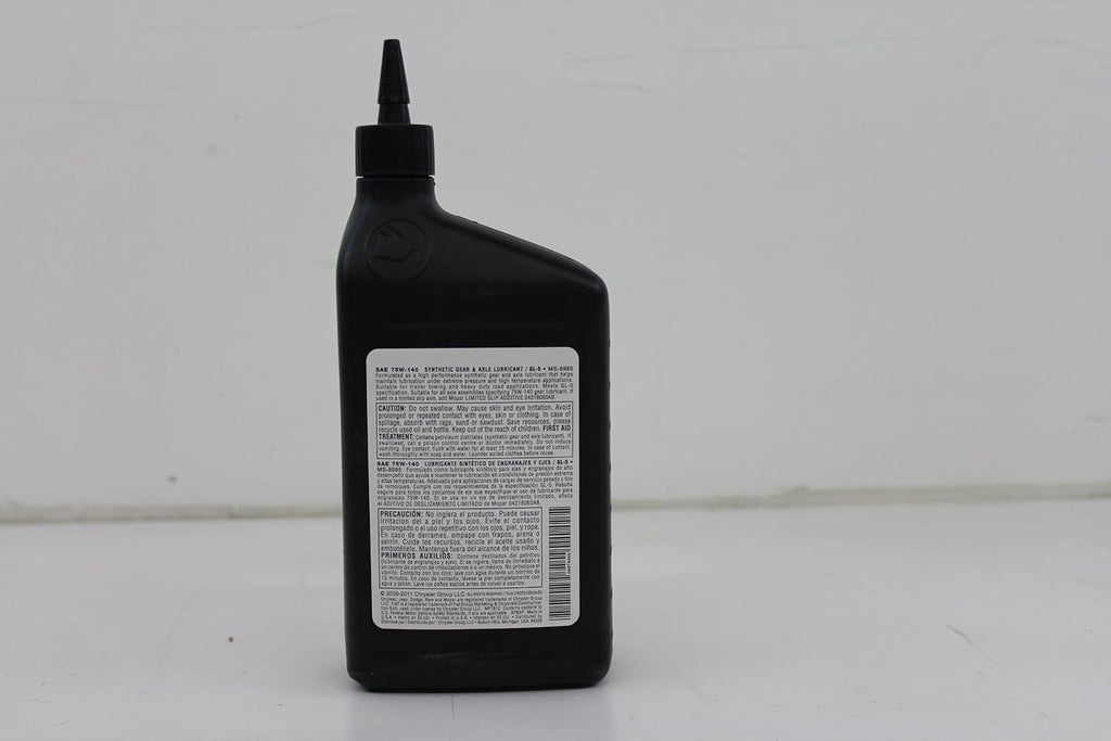 SAE 75W-140 Synthetic Gear and Axle Lubricant - 1 Quart X67046