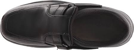 Black Leather Men's Shoes Y72440