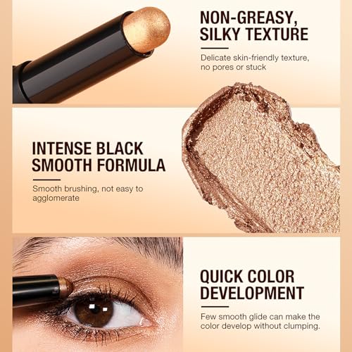 8 Colors Waterproof Eyeshadow Stick Set O141674
