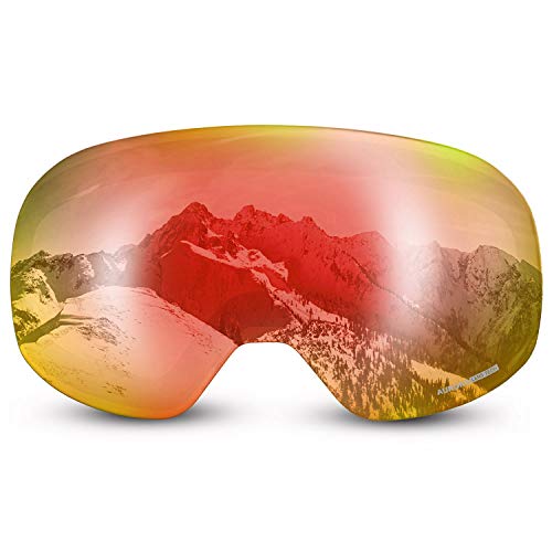 Ski Goggles Frameless Lens L15108