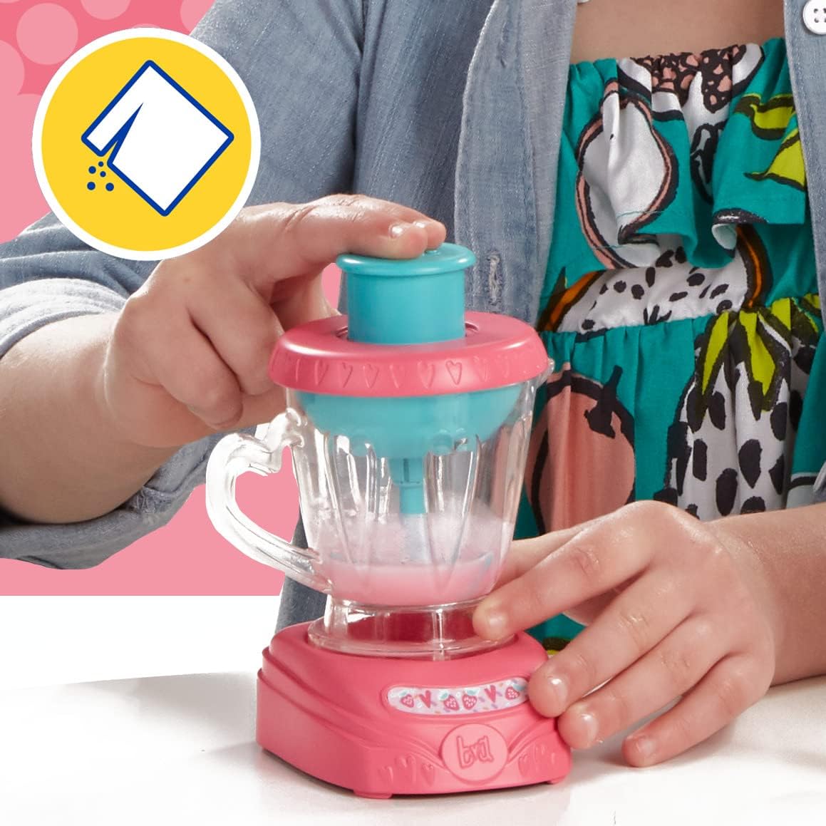 Baby Doll with Toy Blender, Blonde Hair Y39307