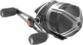 Black Spincast Fishing Reel, Size 20, 5.8:1 Gear Ratio, All-Metal Construction, Pre-spooled with 6 lb Fishing Line O667
