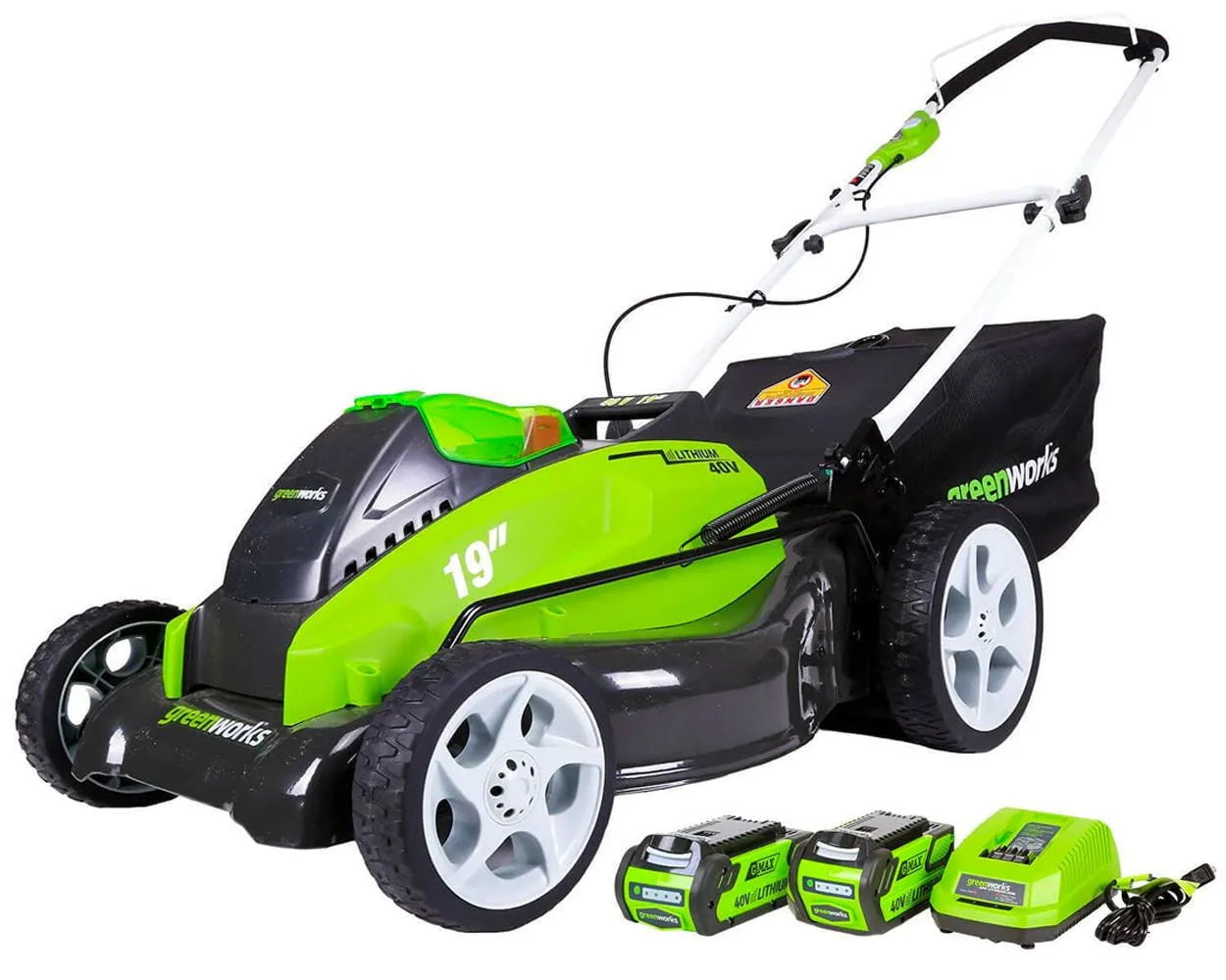 40V Brushless Walk-Behind Lawn Mower with 4.0 Ah Battery & Charger H88441