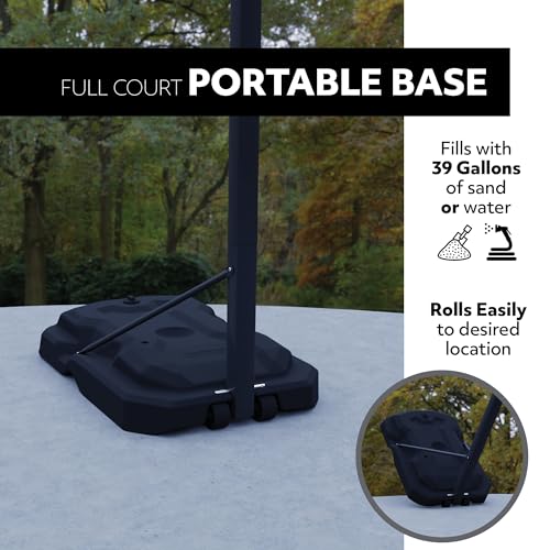 54-Inch Polycarbonate Adjustable Basketball Hoop N595