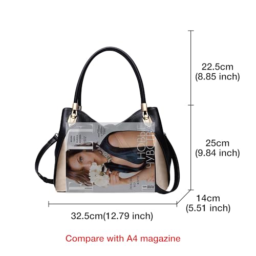 Genuine Leather Top-handle Totes Crossbody Bags O52054
