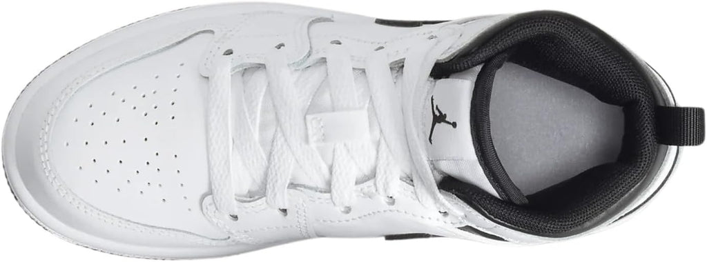 White Black White Black Mid Little Kids Shoes D988