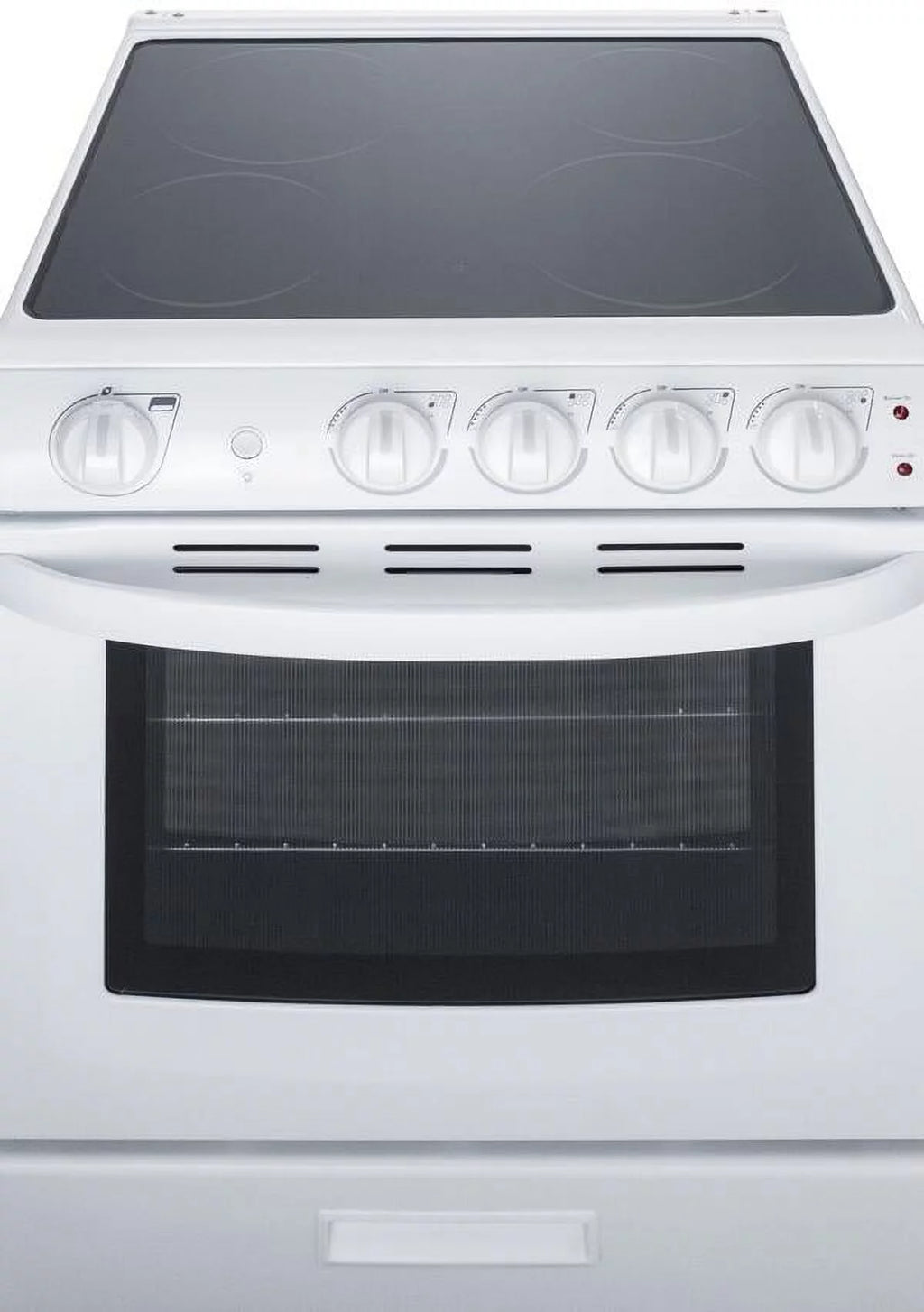White Electric Smooth-Top Range K7774