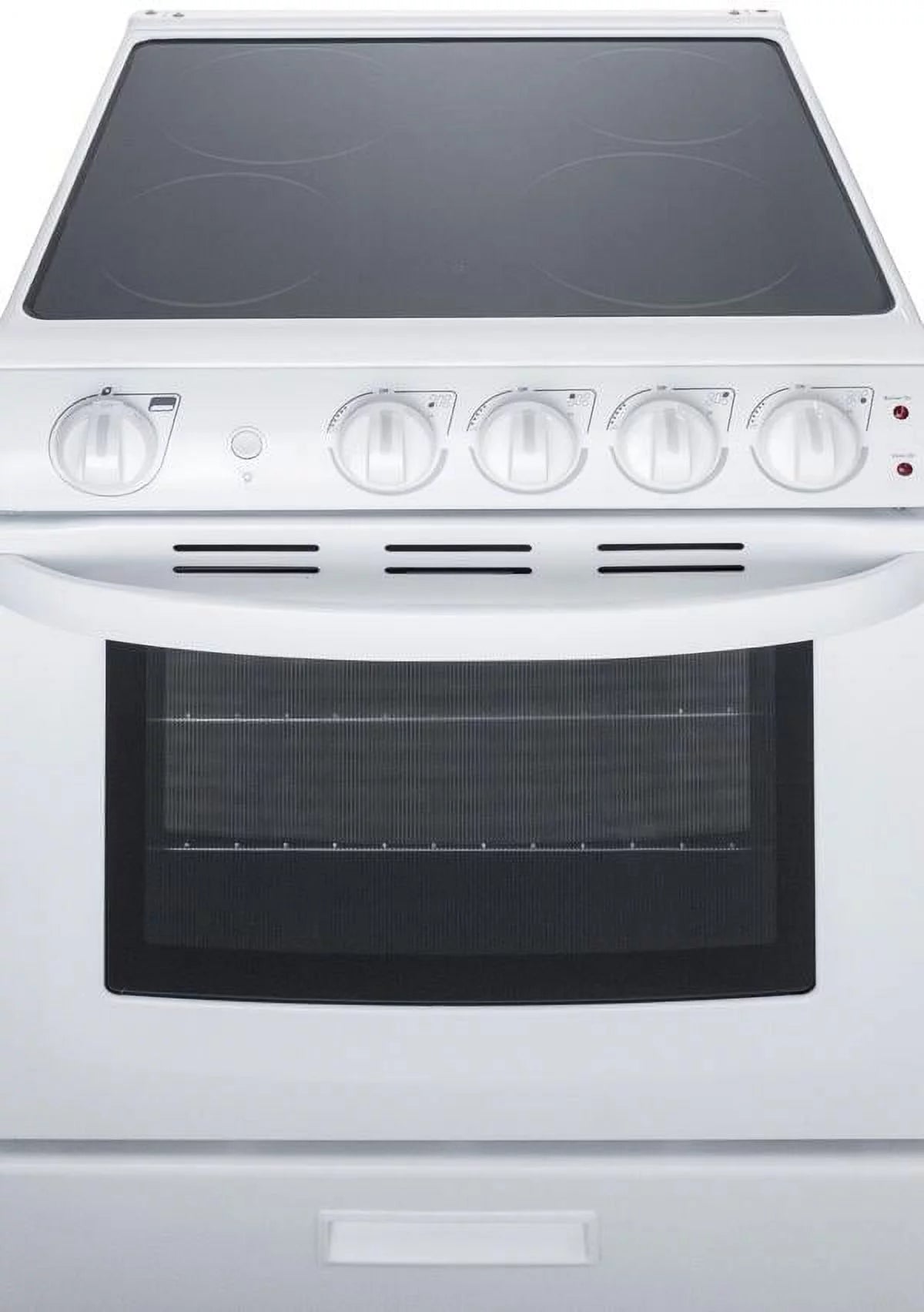 White Electric Smooth-Top Range K7774