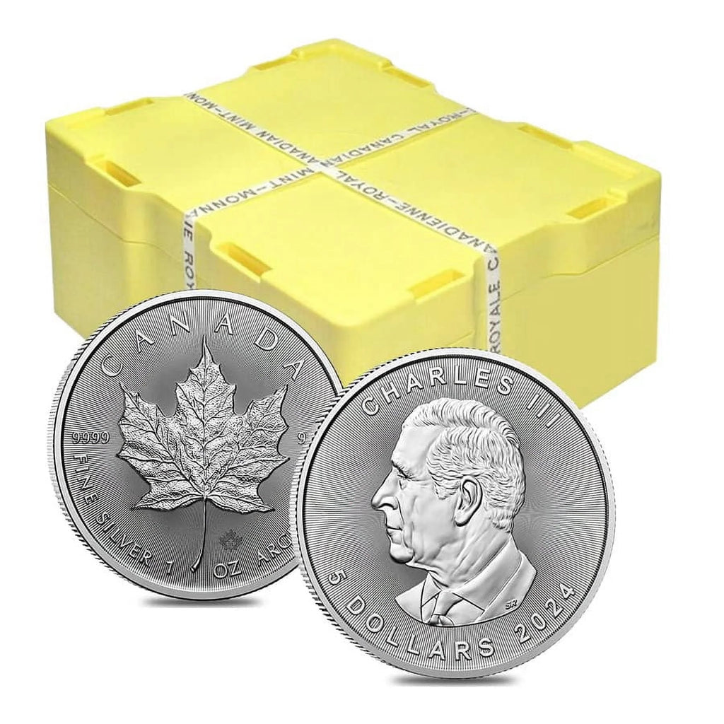 25 - 1 oz Canadian Silver Maple Leaf Coin Q94942
