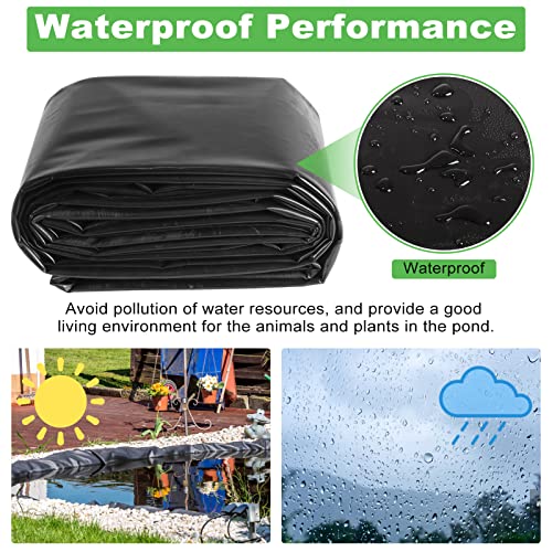 13 x 20 Feet Heavy Duty HDPE Pond Liner K291