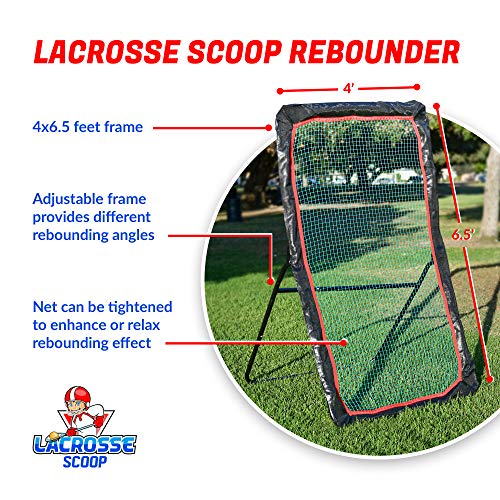 4x7ft Lacrosse Rebounder O588