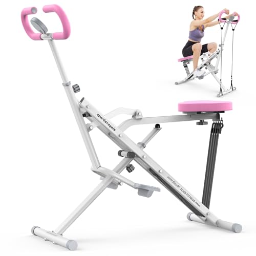 Squat Machine with Adjustable Resistance, 350lbs Capacity D7007