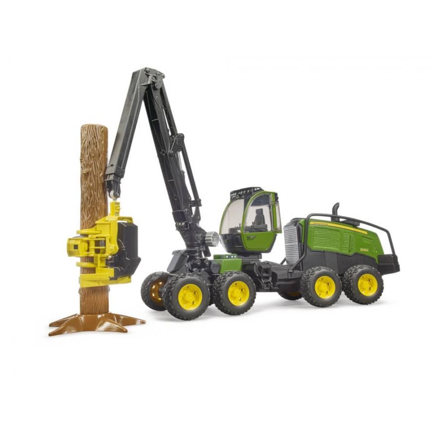 John Deere 1270g Harvester with Tree Trunk C1306