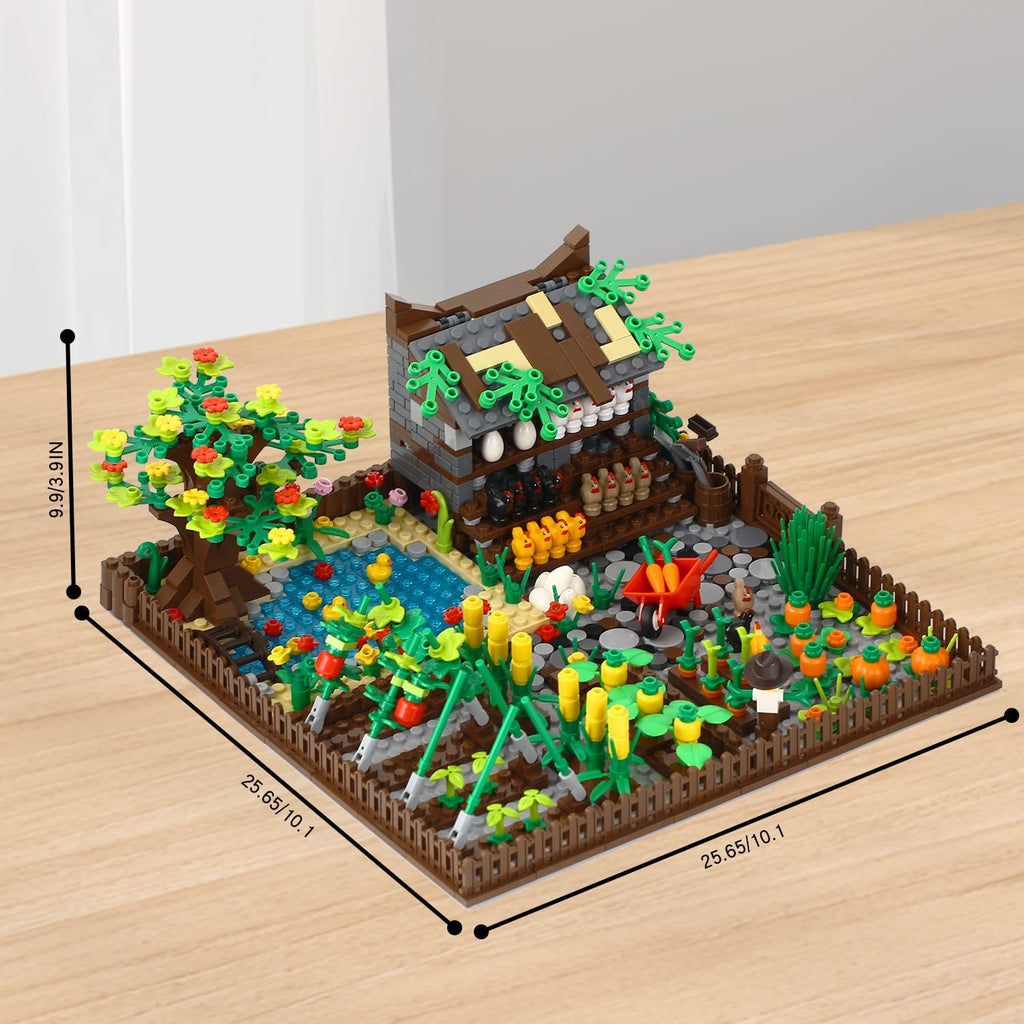 Farm Animal Building Block Toy Set 858pcs M23067