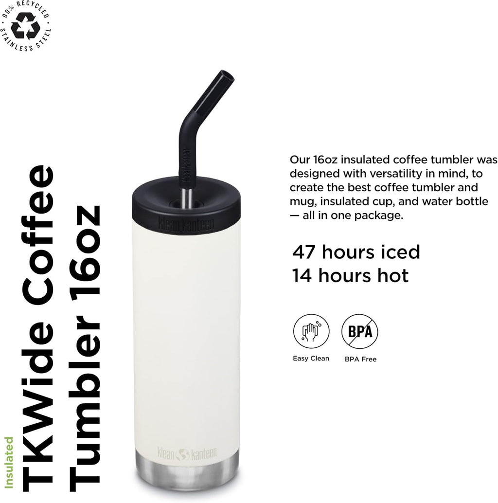 16oz Wide Bottle with Café Cap O745