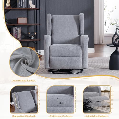 Swivel Rocking Recliner Chair P497