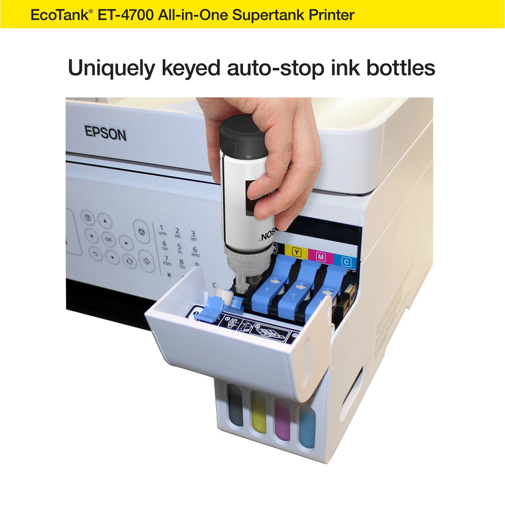 Wireless All-in-One Color Supertank Printer O702362
