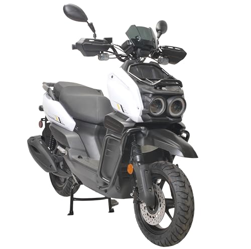 White 150cc Motorcycle E1211