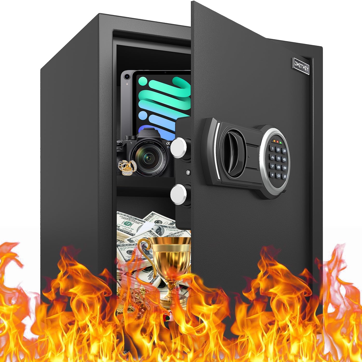 2.3 Cub Fireproof Safe with Digital Keypad N335