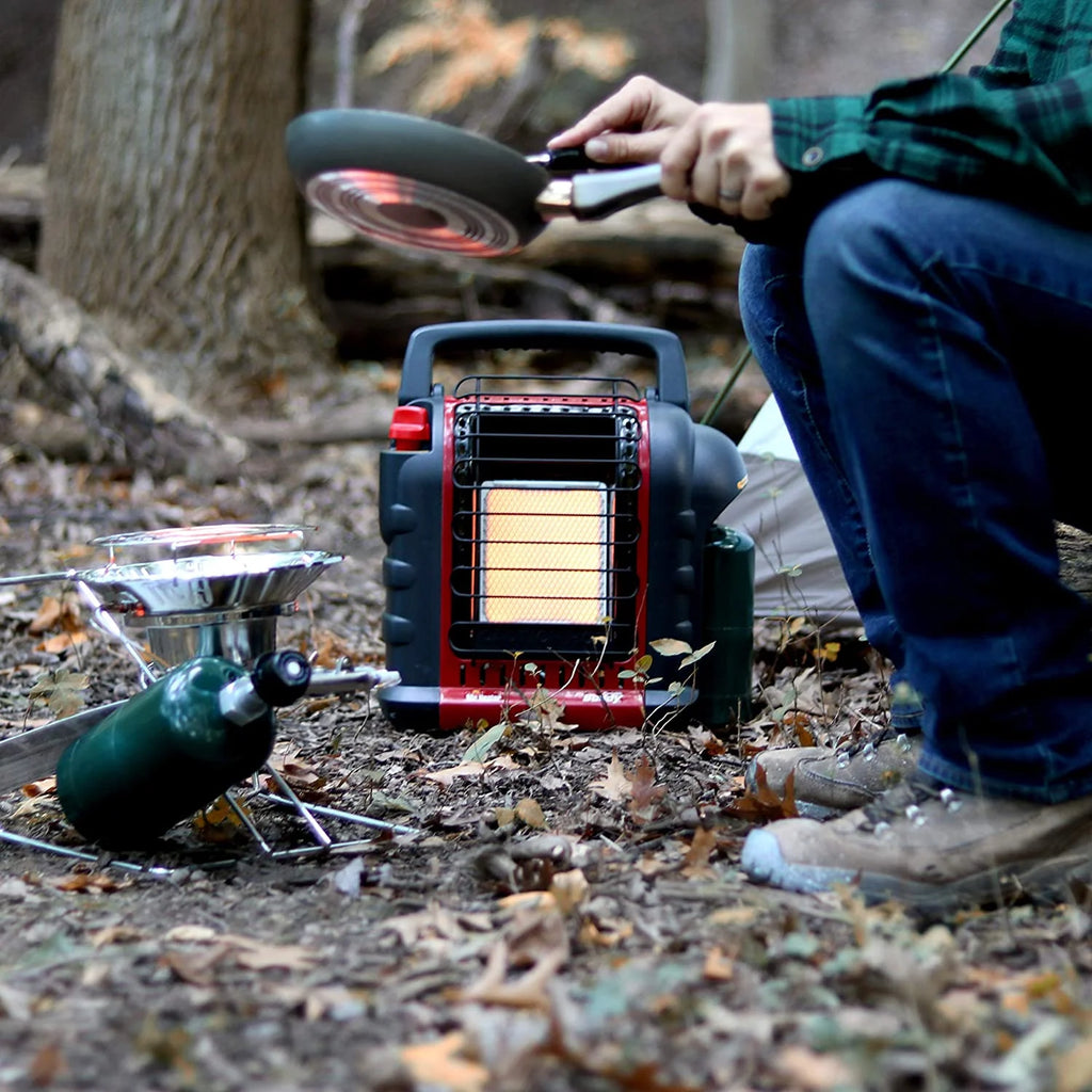 Red-Black Portable Propane Radiant Heater F68915