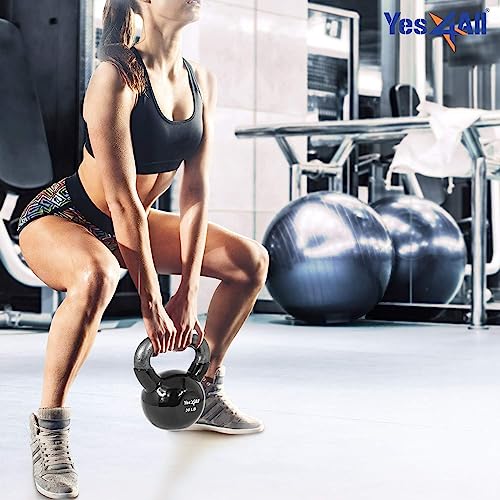 Vinyl Coated Kettlebell Weight Set S7372