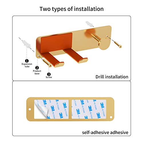White Stainless Steel Self Adhesive Hair Dryer Holder A69767