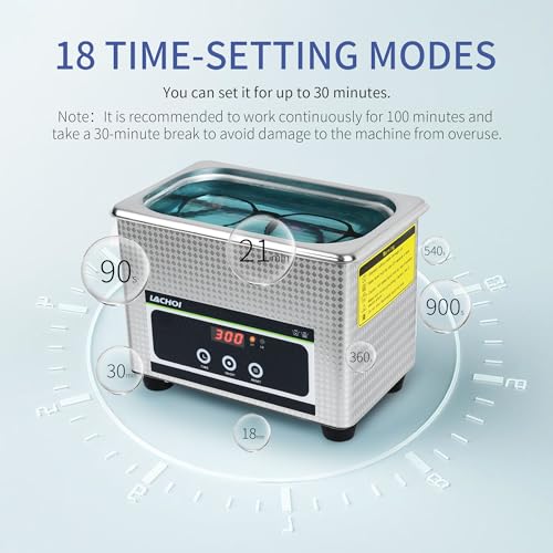 800ml 40kHz Digital Ultrasonic Cleaner Y99386