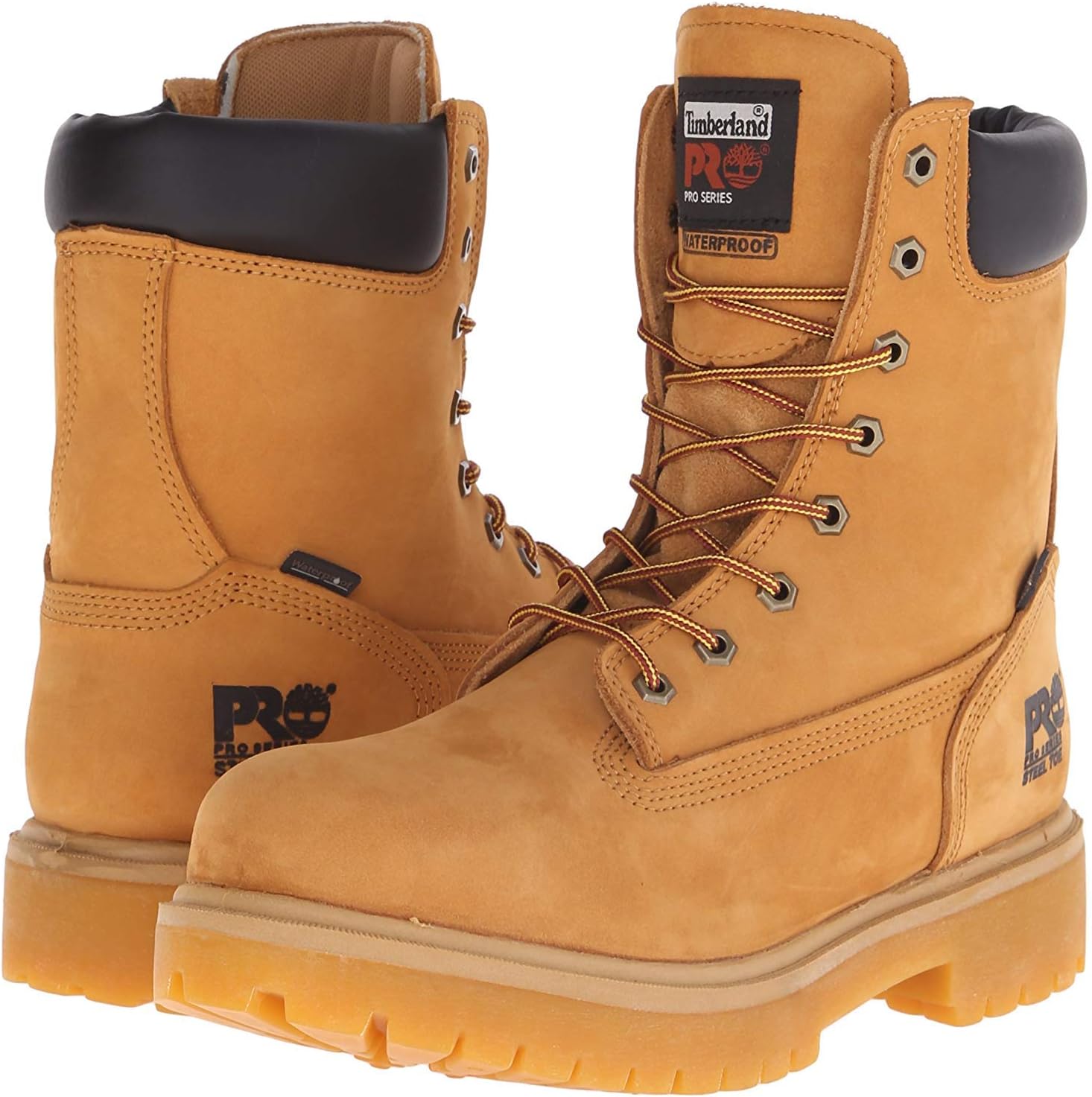 Wheat Nubuck 8 Inch Work Boots G676