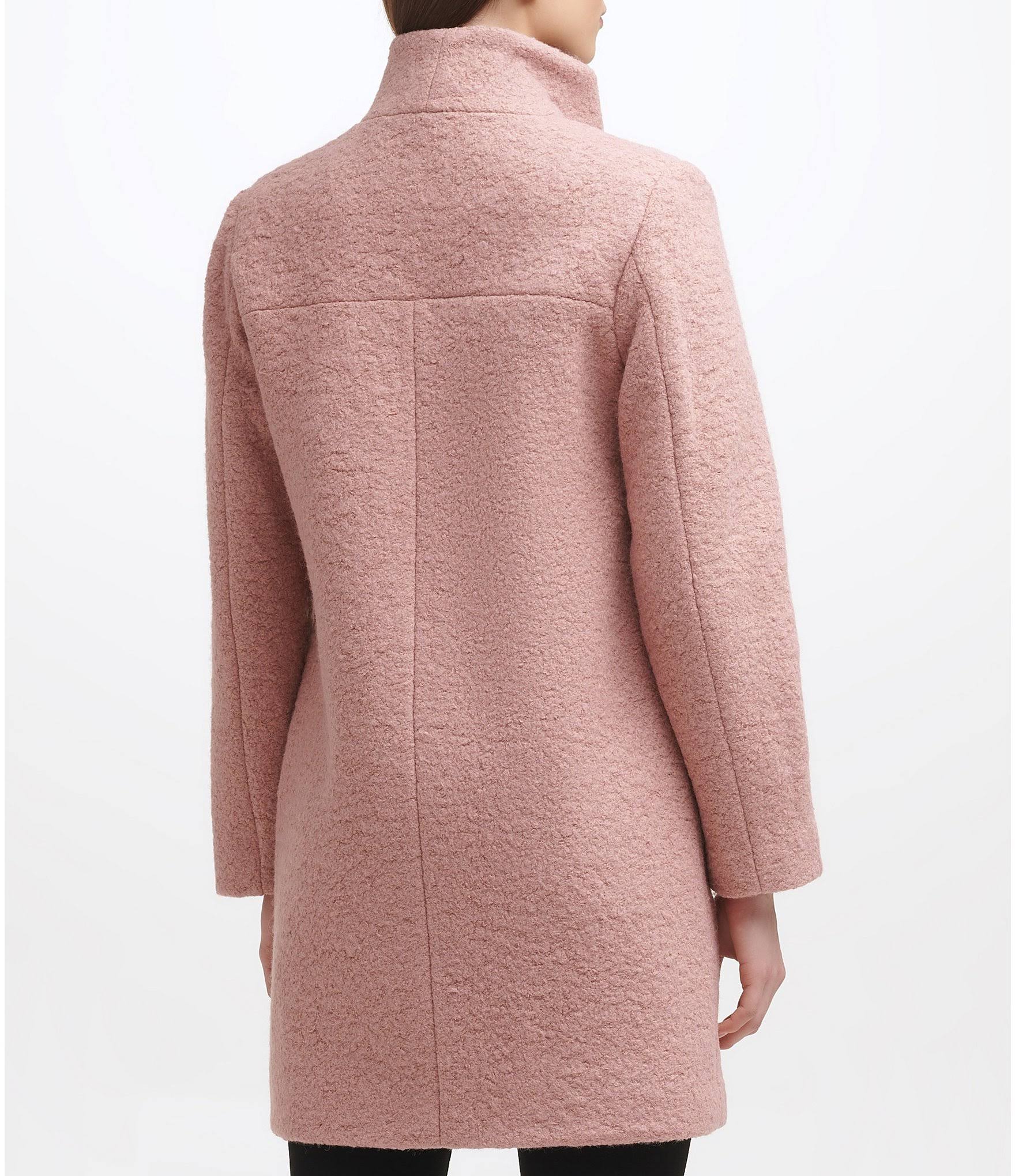 Asymmetrical Boucle Walker Coat Y988614