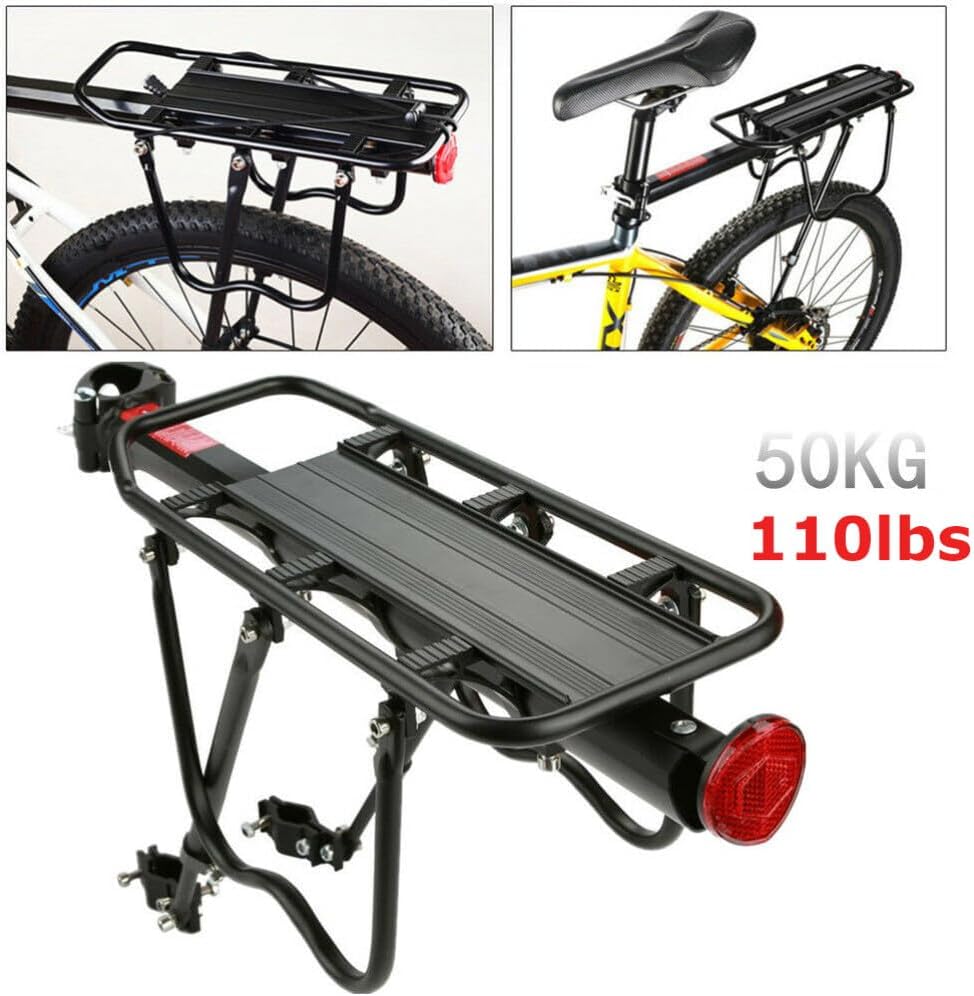 Retractable Quick Release Adjustable Alloy Bicycle Cargo Rack G5917