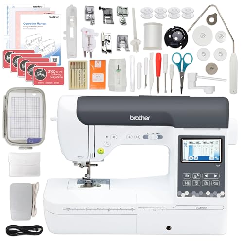 5" x 7" Combo Embroidery & Sewing Machine J281390