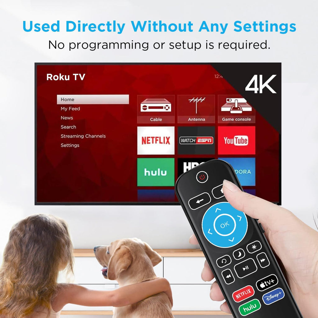 Remote Replacement for Roku TV O941390
