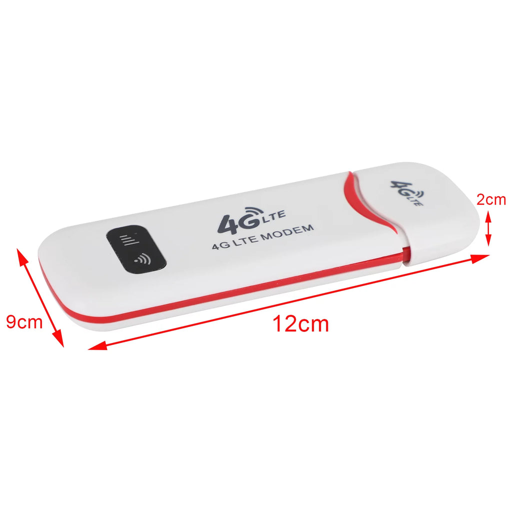 4G Unlocked Portable Hotspot Mini Wifi Router USB Modem 100Mbps LTE F499654