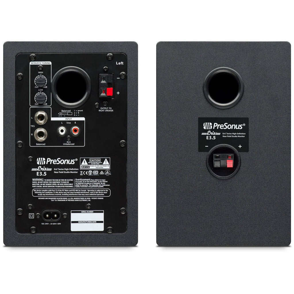 Pair Powered Studio Monitor Speakers and Studio Headphones V44701