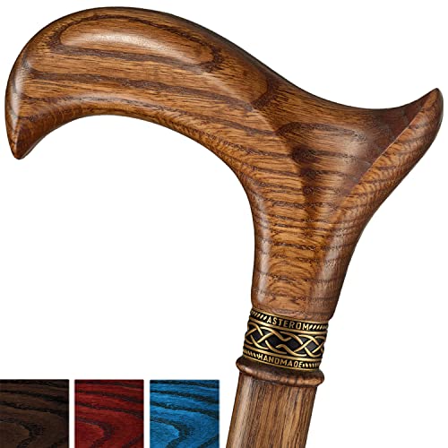 Handmade Ergonomic Wooden Walking Cane N316937