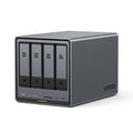 4-Bay Desktop NAS with Intel Pentium Gold 8505 CPU, 8GB DDR5 RAM, 128G SSD, 10GbE, 2.5GbE, M.2 NVMe Slots, 4K HDMI Z6792