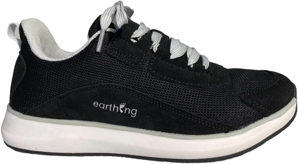 Women's Leather Trail Running Shoe (Black, 8.5) L205780
