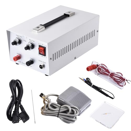 Portable Adjustable Pulse Arc Jewelry Spot Welder F2855